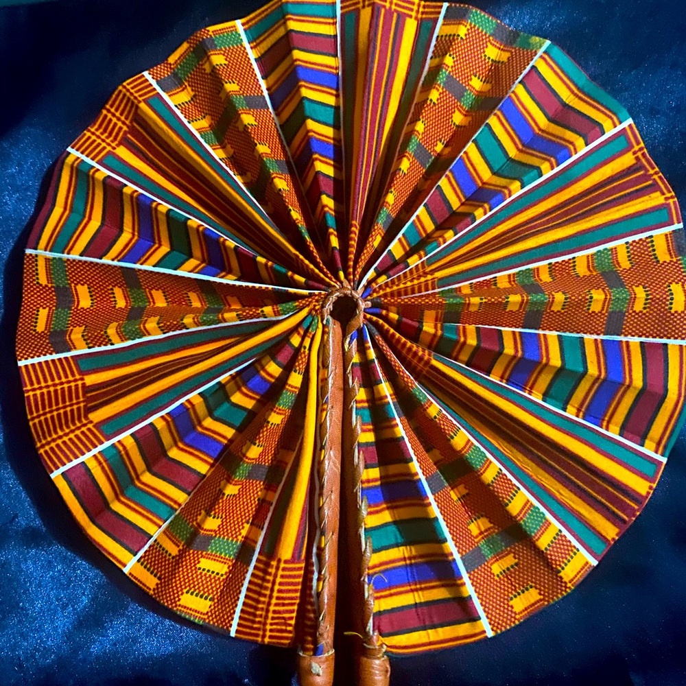 African Kente Fan
